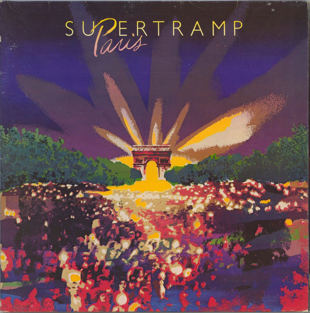 Supertramp Paris - EX UK 2-LP vinyl record set (Double LP Album) AMLM66702