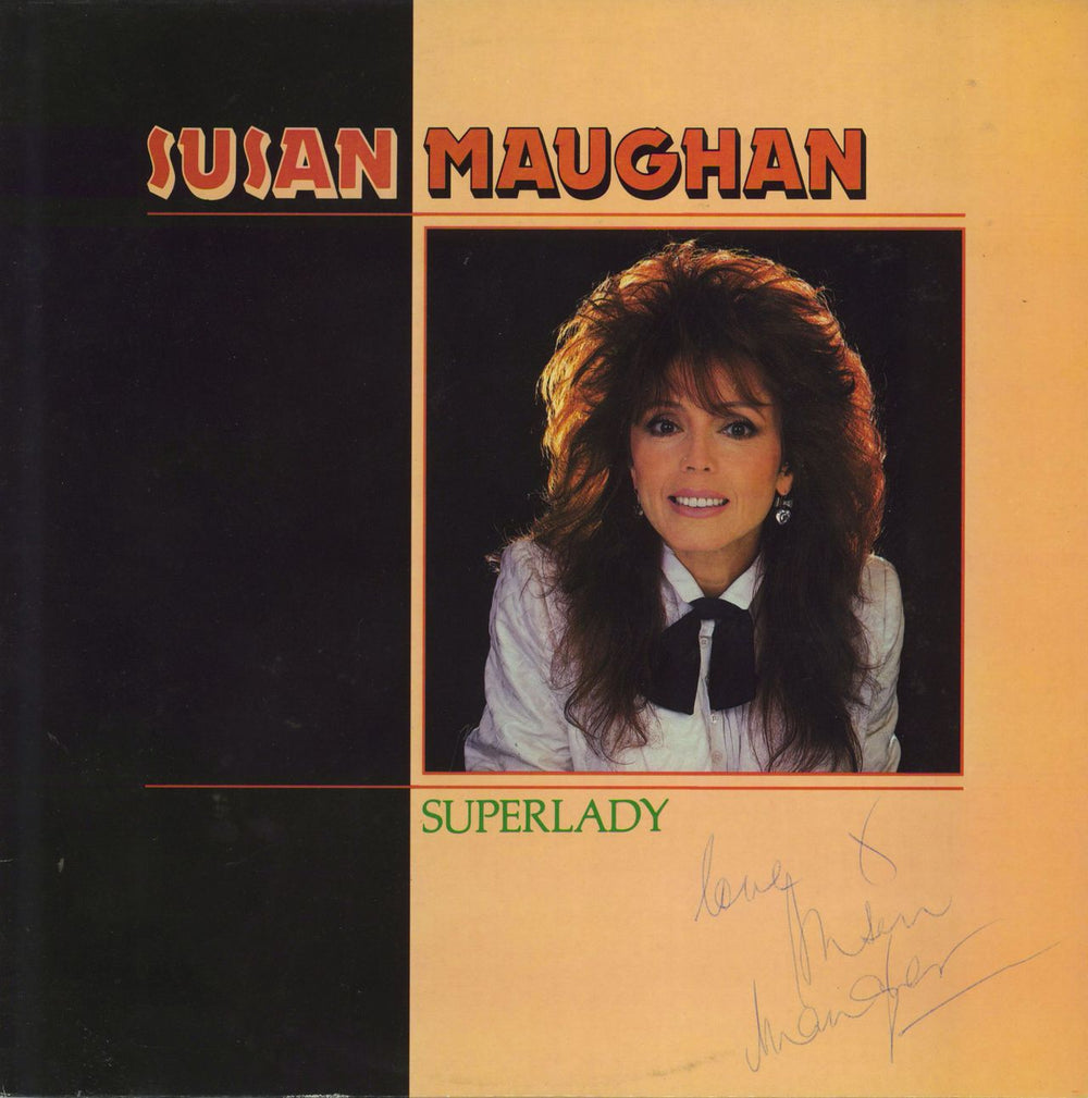 Susan Maughan Superlady - Autographed UK vinyl LP album (LP record) H.A.T.1