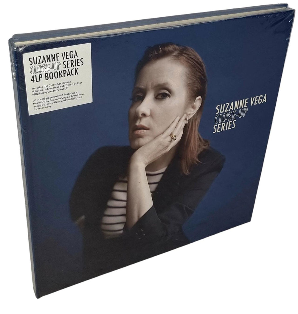 Suzanne Vega Close-Up Series 1-4 - 180gm Coloured Vinyl - Autographed UK Vinyl Box Set COOKLP809