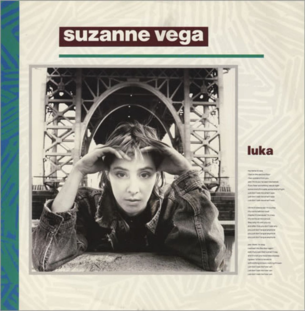 Suzanne Vega Luka UK 10" vinyl single (10 inch record) VEGA10