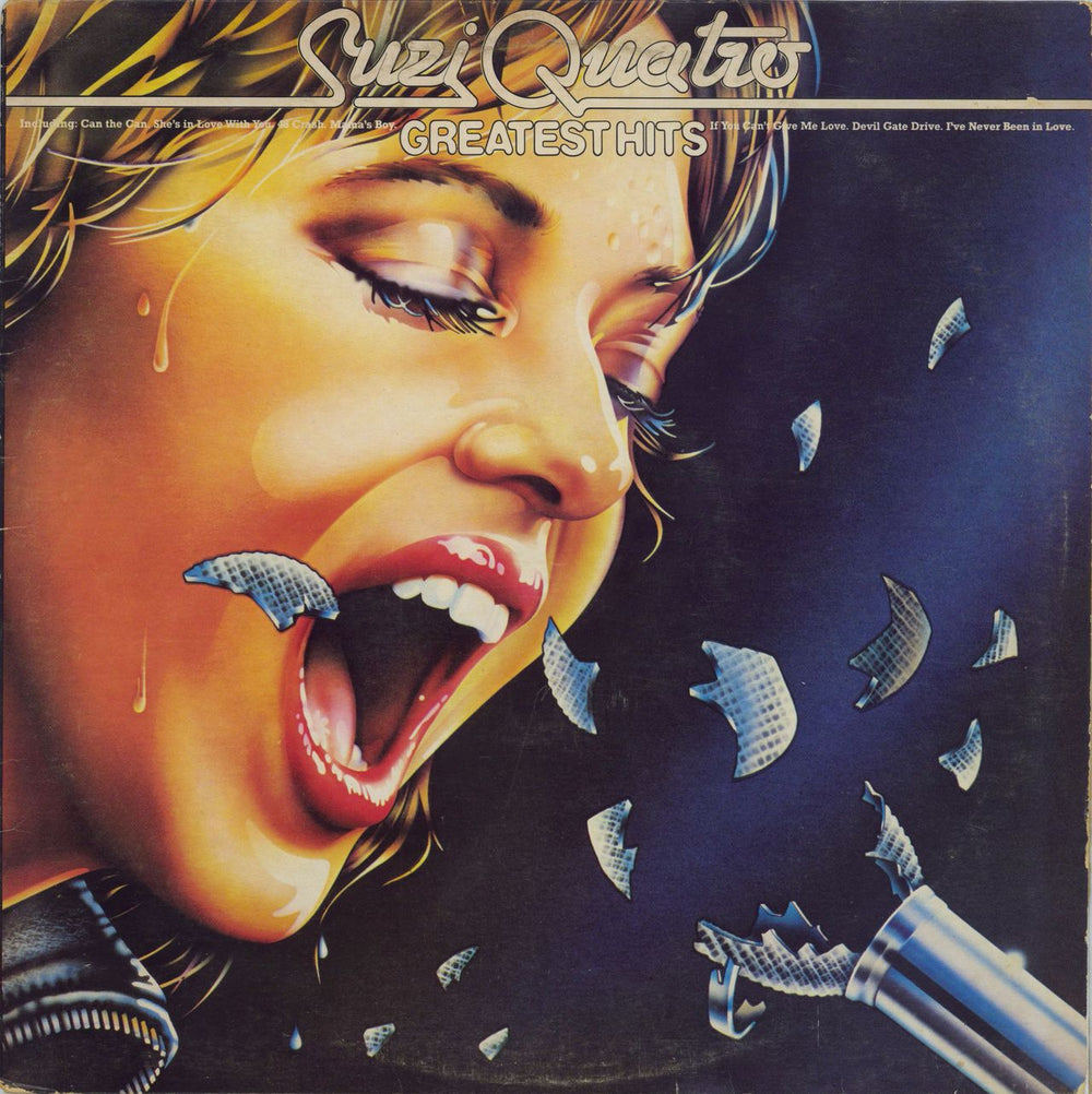 Suzi Quatro Greatest Hits South African vinyl LP album (LP record) SRAKJ(L)6030