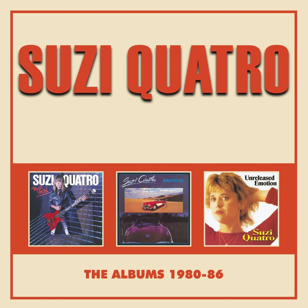 Suzi Quatro The Albums 1980-86 - Sealed Box UK CD Album Box Set GLAMBOX187