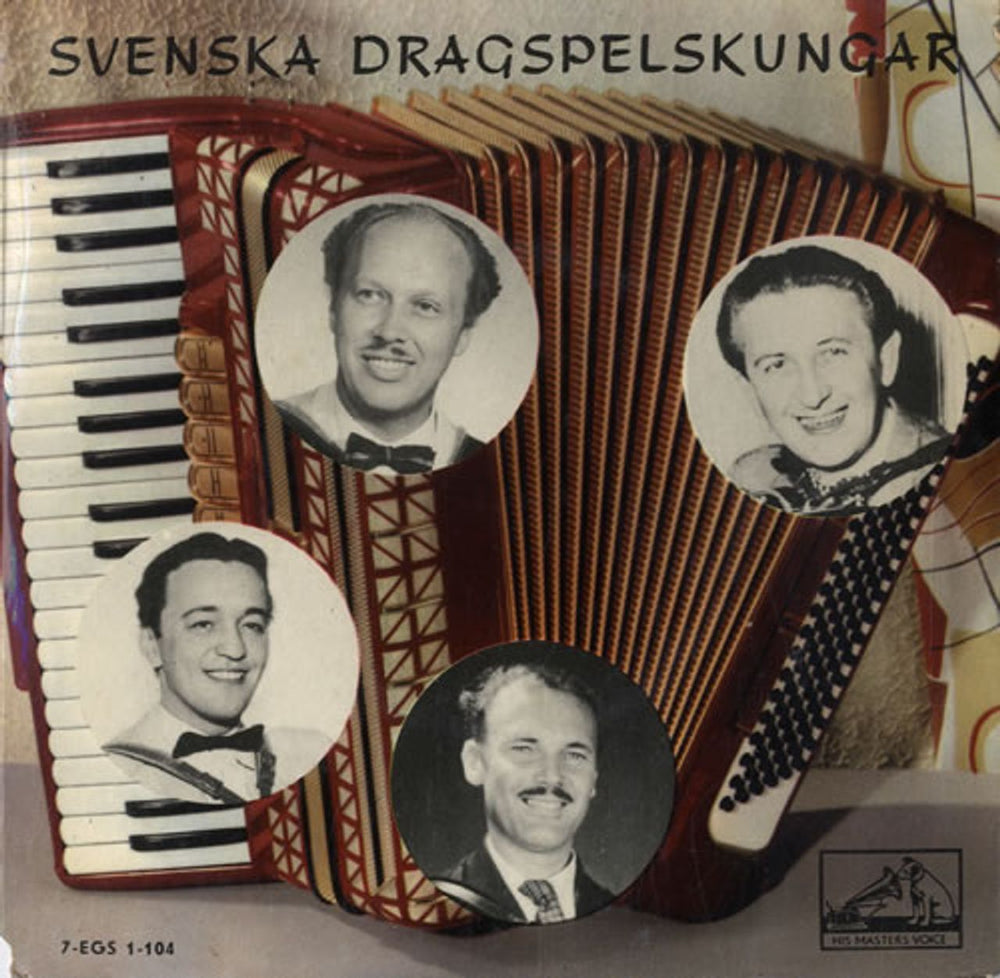 Svenska Dragspelskungar Svenska Dragspelskungar EP Swedish 7" vinyl single (7 inch record / 45) 7-EGS1-104