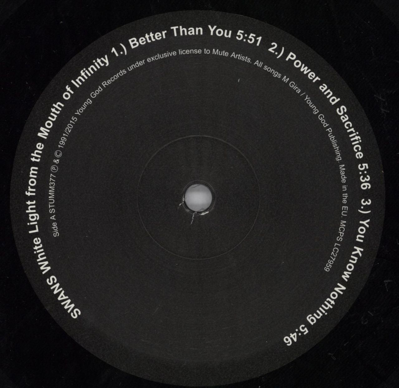 【美品】 Swans 2nd LP Swans - The Beggar - Double Vinyl - Mute Bank Official | Mute Bank