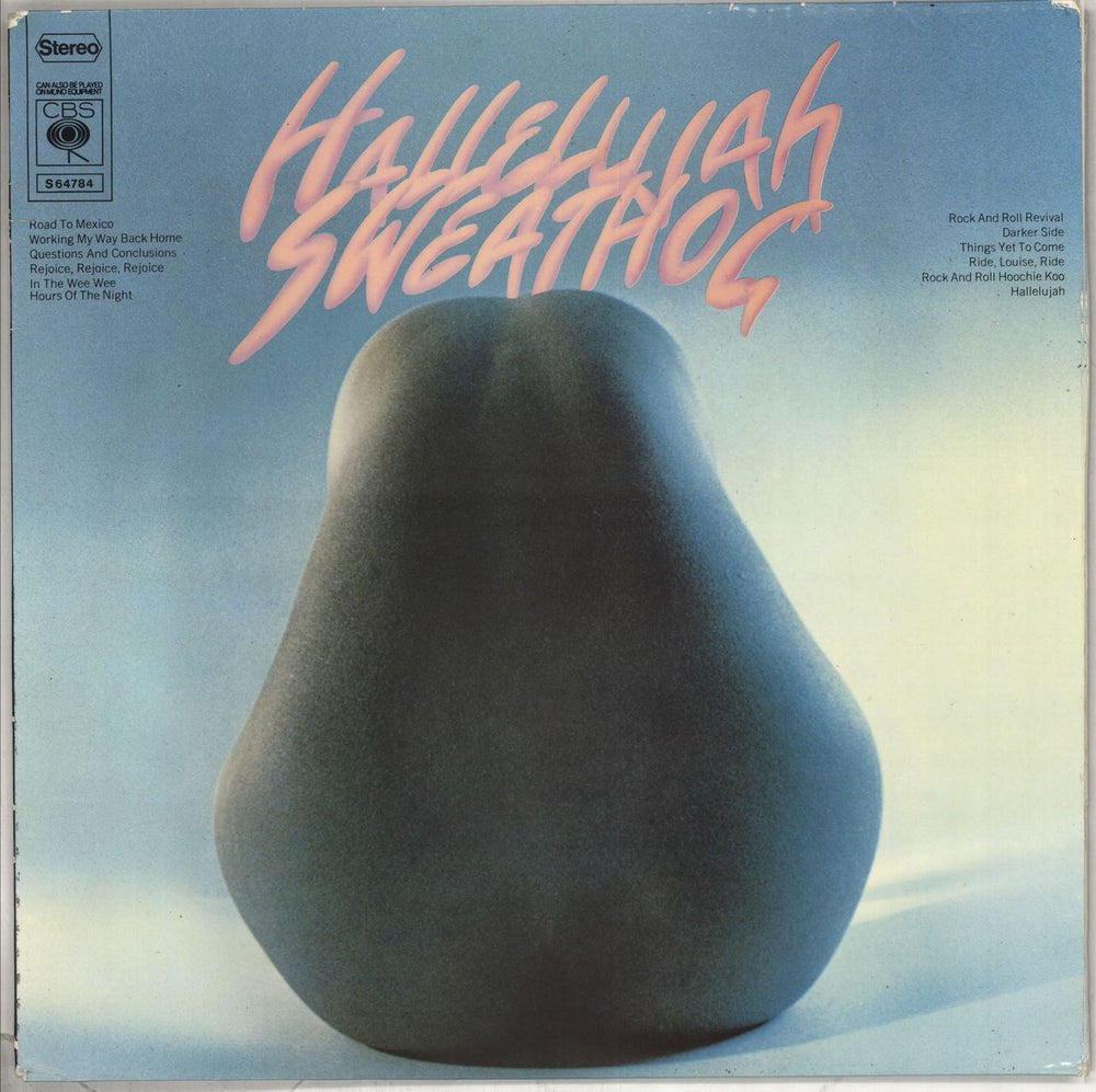 Sweathog Hallelujah Dutch vinyl LP album (LP record) S64784