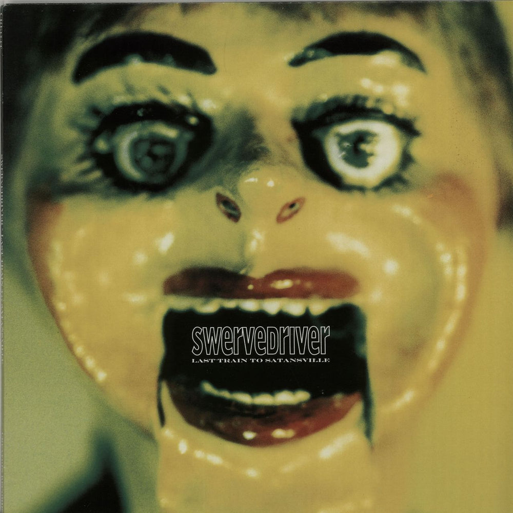 Swervedriver Last Train To Satansville UK 12" vinyl single (12 inch record / Maxi-single) CRE174T