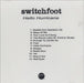 Switchfoot Hello Hurricane US Promo CD-R acetate CD-R ACETATE