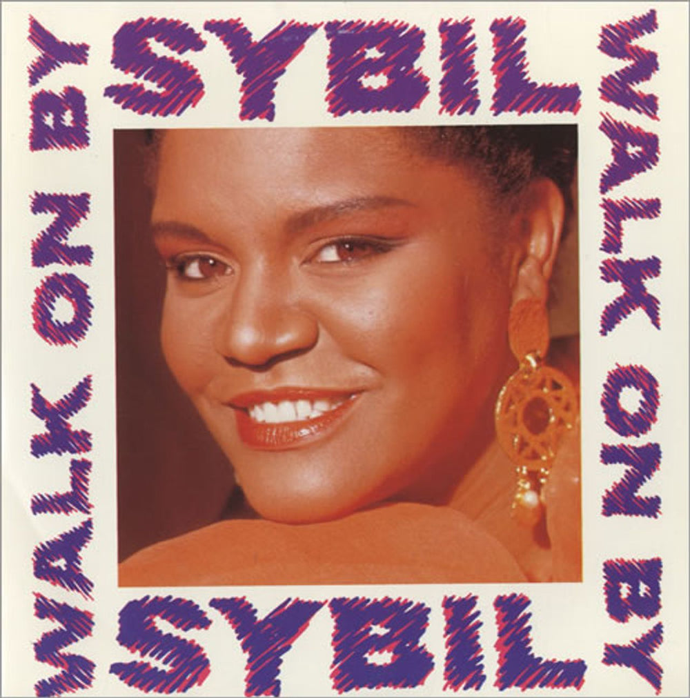 Sybil Walk On By UK 7" vinyl single (7 inch record / 45) PWL48