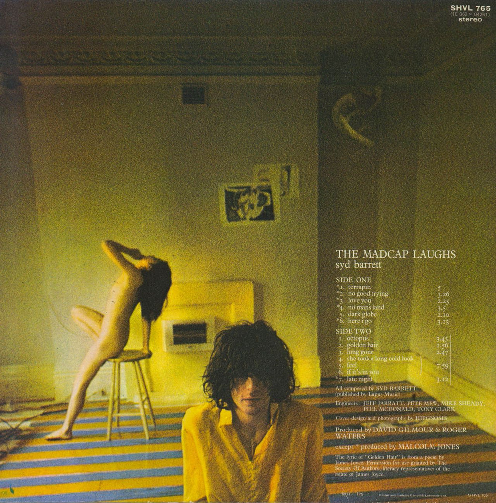 Syd Barrett The Madcap Laughs - 4th UK vinyl LP album (LP record)