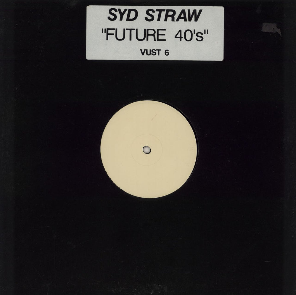 Syd Straw Future 40's (String Of Pearls) UK Promo 12" vinyl single (12 inch record / Maxi-single) VUST6