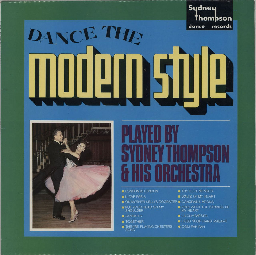 Sydney Thompson Dance The Modern Style UK vinyl LP album (LP record) RWP504