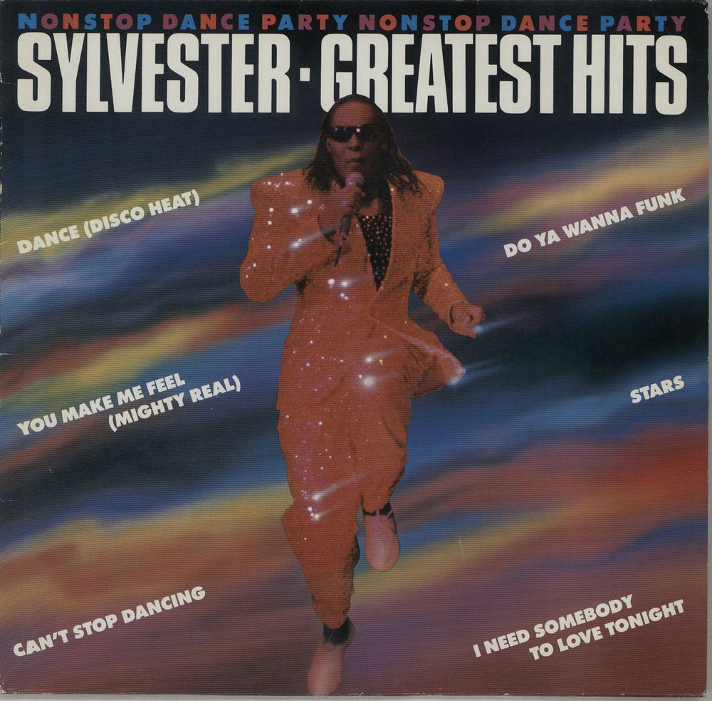 Sylvester Greatest Hits - Non Stop Dance Party German vinyl LP album (LP record) XL89106