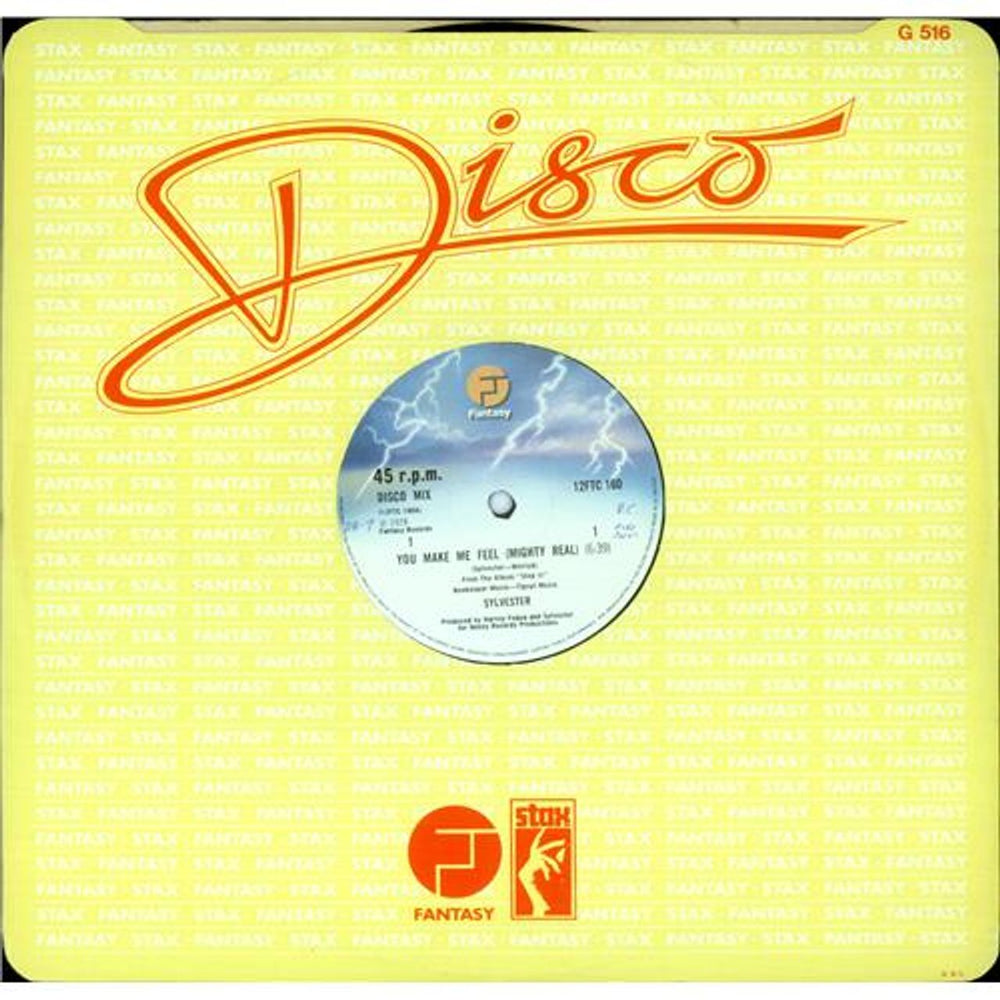 Sylvester You Make Me Feel [Mighty Real] UK 12" vinyl single (12 inch record / Maxi-single) 12FTC160