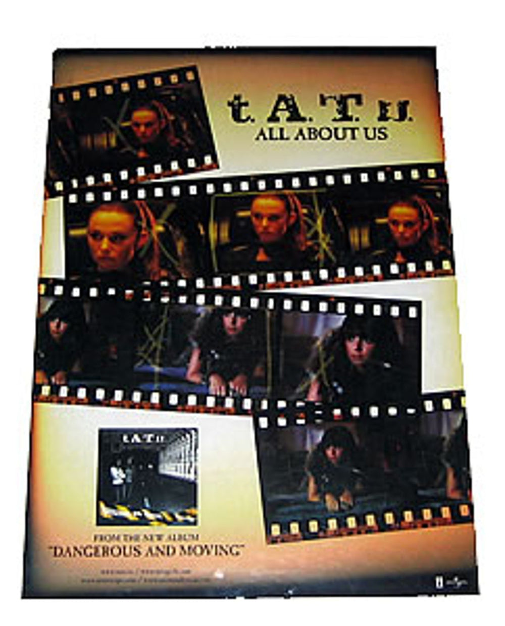 t.A.T.u. All About Us Taiwanese Promo poster PROMO POSTER