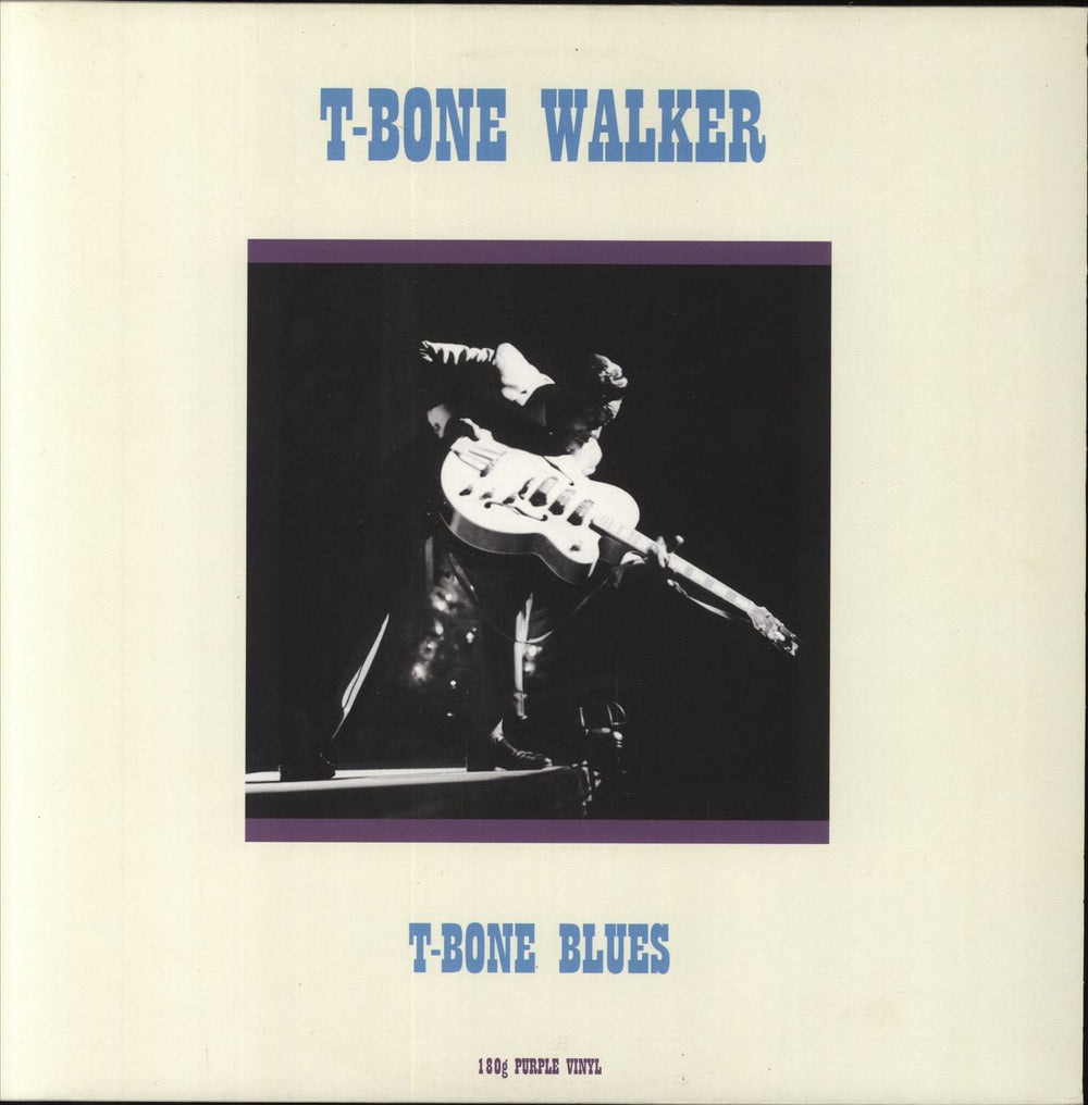 T-Bone Walker T-Bone Blues - 180gm Red UK vinyl LP album (LP record) NOTLP222