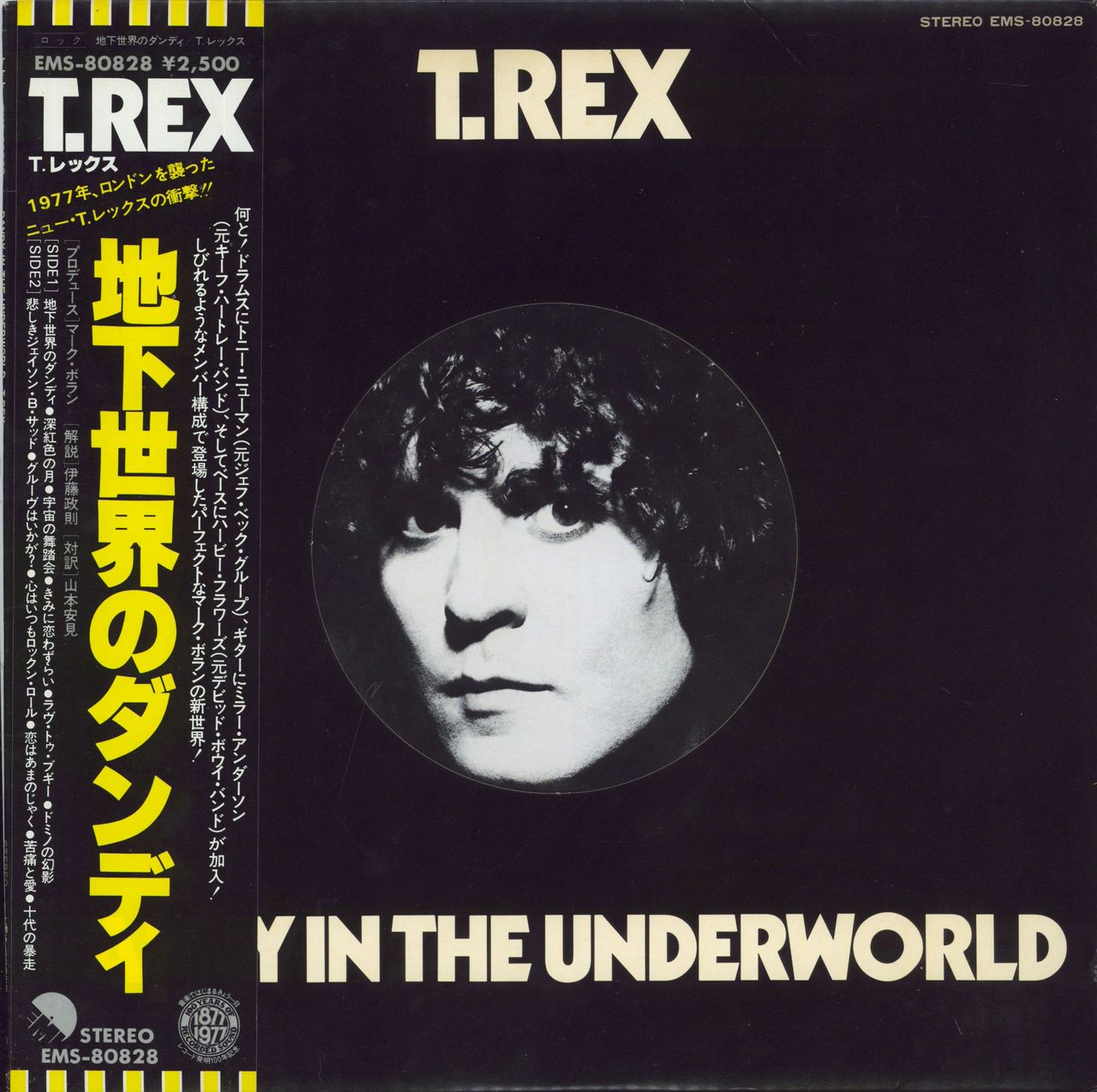 T-Rex / Tyrannosaurus Rex Dandy In The Underworld - Die-Cut slv +