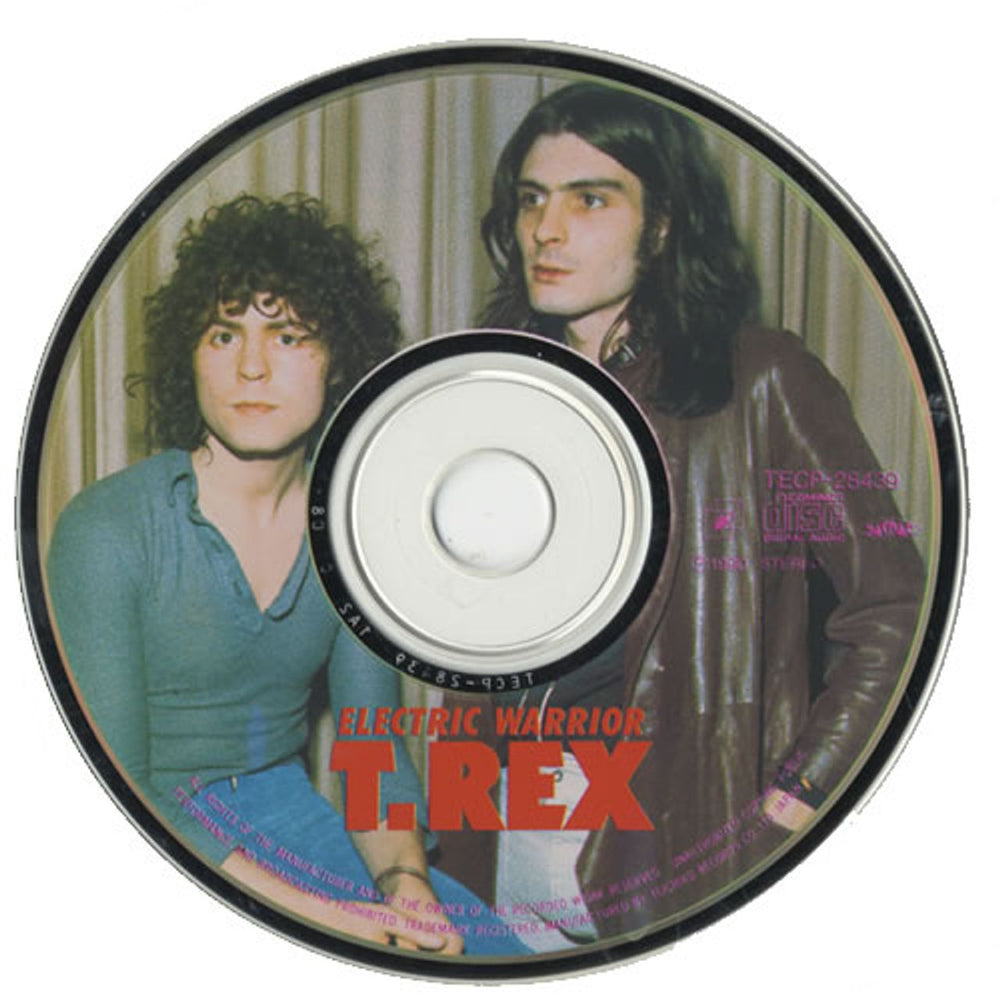 T-Rex / Tyrannosaurus Rex Electric Warrior Japanese CD album (CDLP) REXCDEL40265