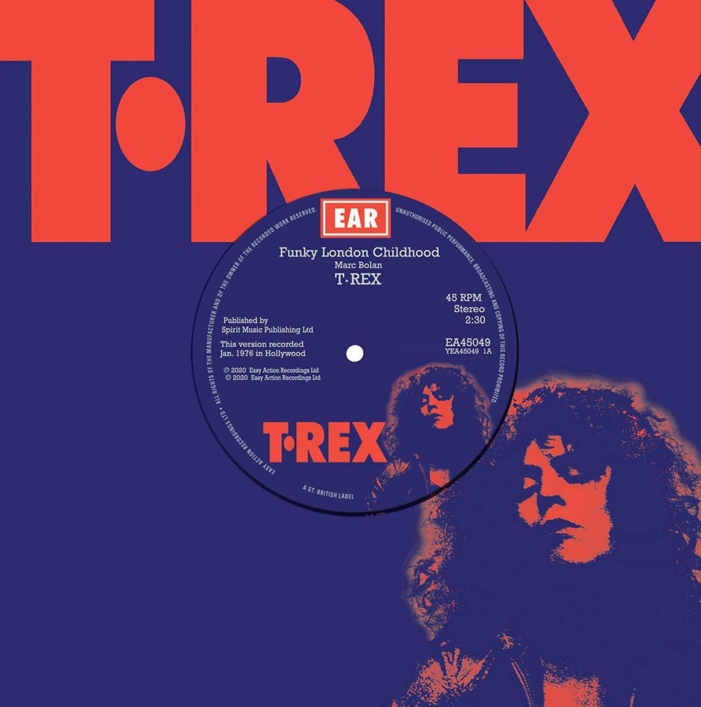 T-Rex / Tyrannosaurus Rex Funky London Childhood / London Boys Easy Action UK 7" vinyl single (7 inch record / 45) EA45049