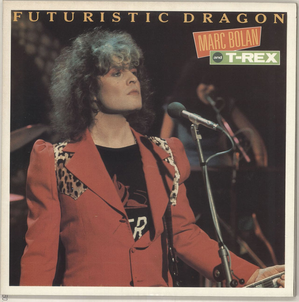 T-Rex / Tyrannosaurus Rex Futuristic Dragon + 12" UK vinyl LP album (LP record) MARCL506