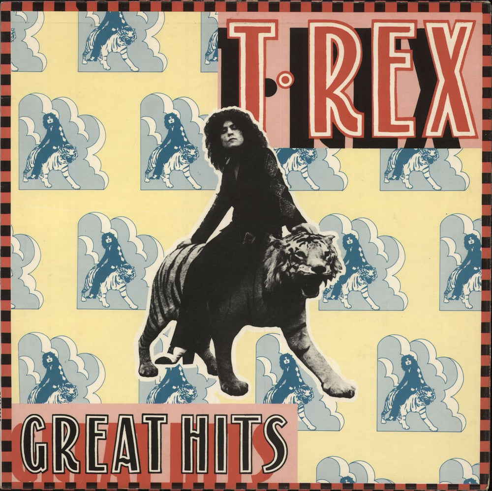 T-Rex / Tyrannosaurus Rex Great Hits + Poster - EX UK vinyl LP album (LP record) BLN5003