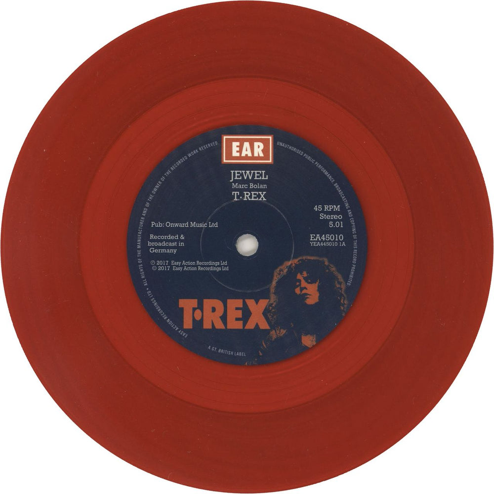 T-Rex / Tyrannosaurus Rex Jewel UK 7" vinyl single (7 inch record / 45) REX07JE745712