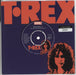 T-Rex / Tyrannosaurus Rex Metal Guru - Marble Blue Vinyl UK 7" vinyl single (7 inch record / 45) BOLAN1