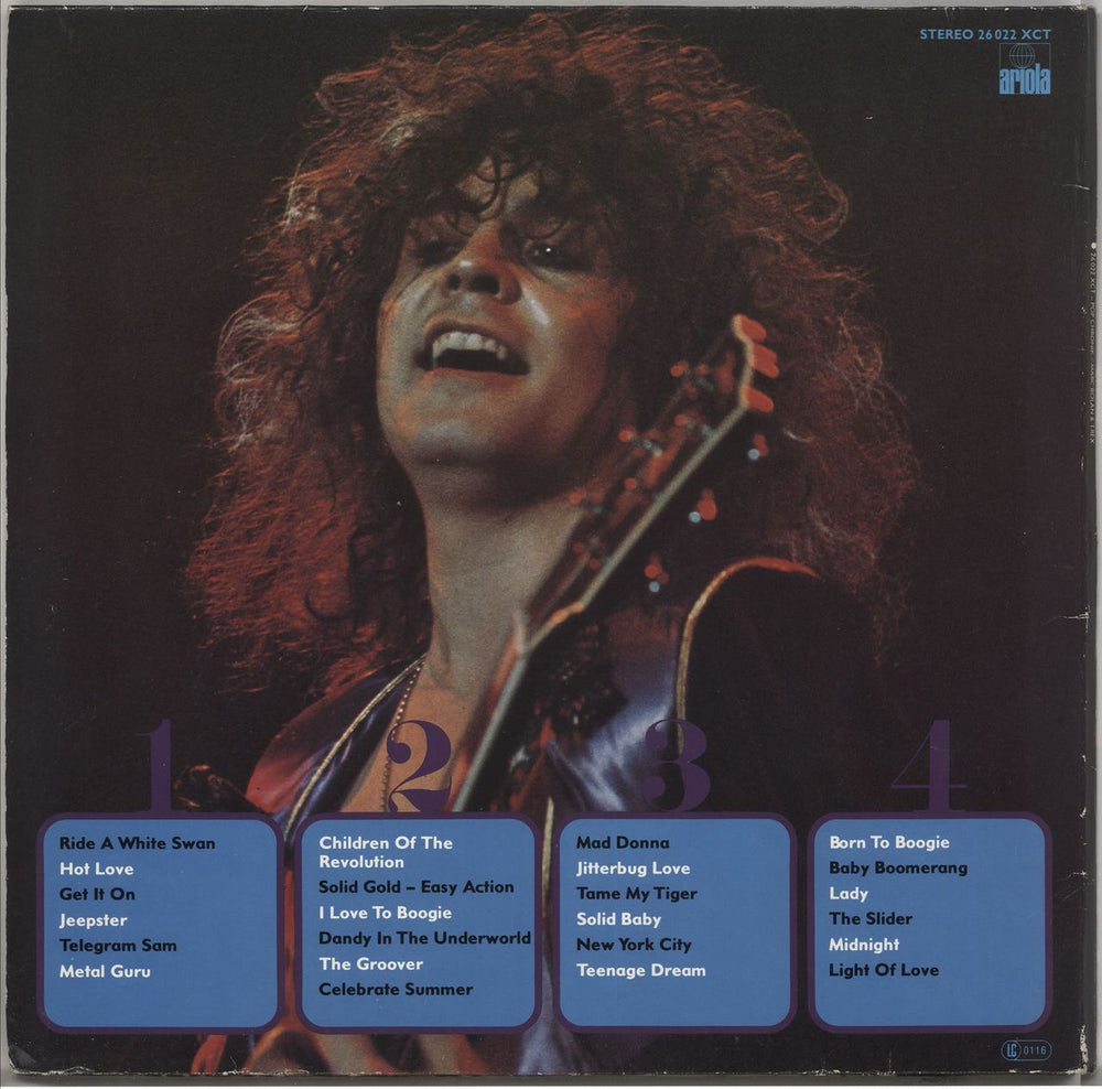 T-Rex / Tyrannosaurus Rex Pop Chronik German 2-LP vinyl record set (Double LP Album)