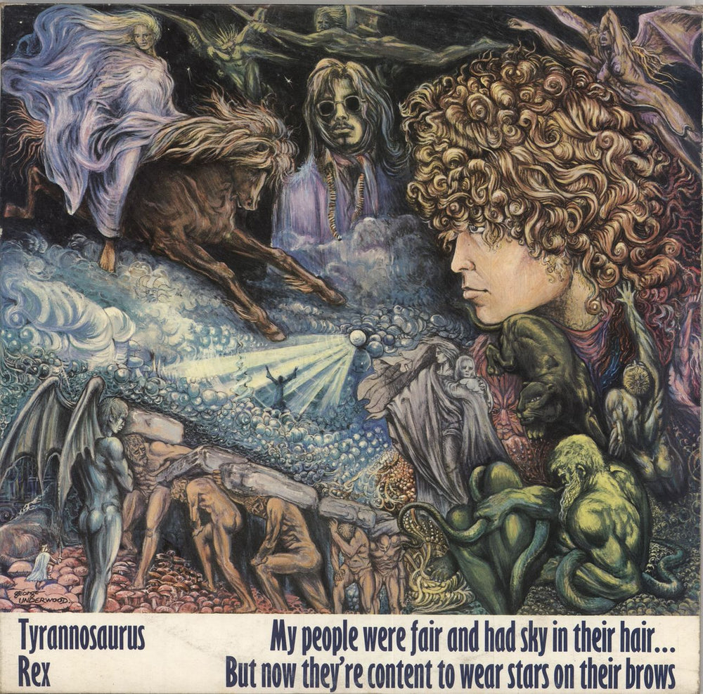 T-Rex / Tyrannosaurus Rex Prophets, Seers & Sages / My People Were Fair - stickered p/s UK 2-LP vinyl record set (Double LP Album)