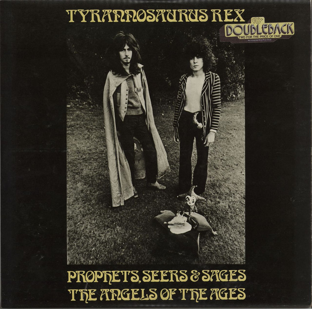 T-Rex / Tyrannosaurus Rex Prophets, Seers & Sages / My People Were Fair - stickered p/s UK 2-LP vinyl record set (Double LP Album) TOOFA3/4