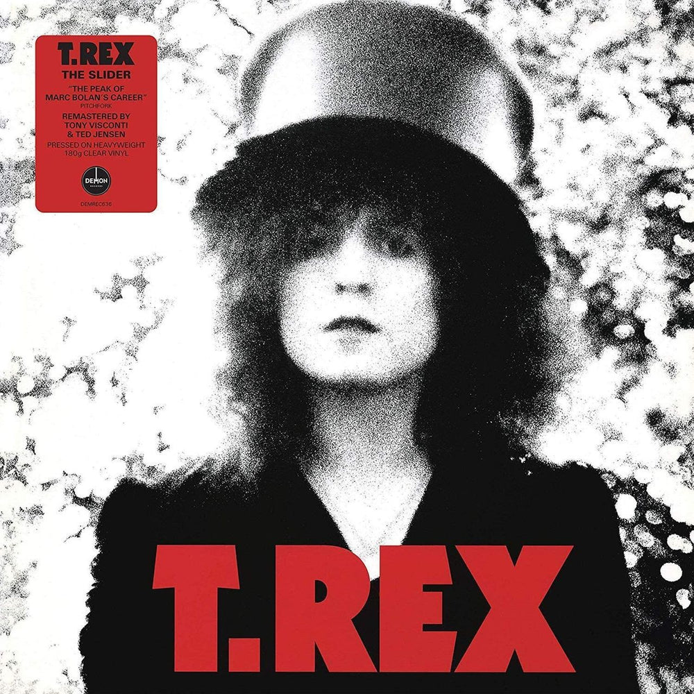 T-Rex / Tyrannosaurus Rex The Slider - Clear Vinyl 180 Gram - Sealed UK vinyl LP album (LP record) DEMREC636