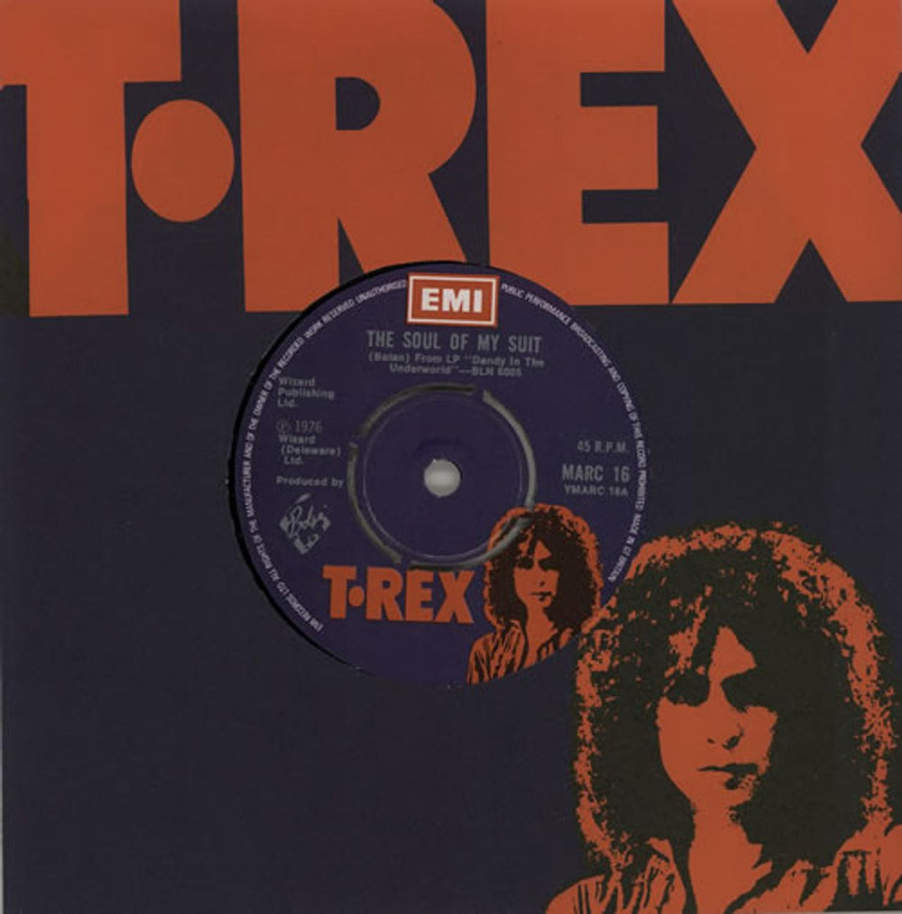 T-Rex / Tyrannosaurus Rex The Soul Of My Suit UK 7" vinyl single (7 inch record / 45) MARC16