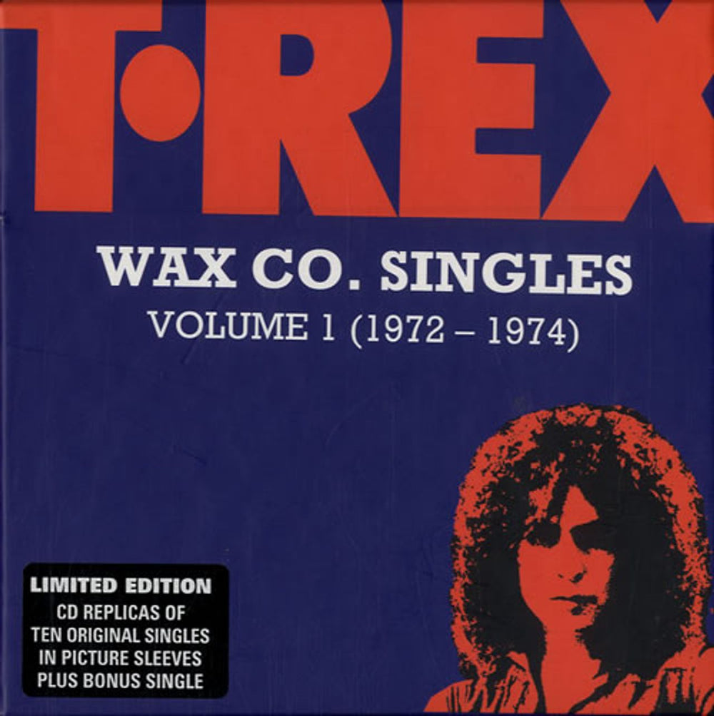 T-Rex / Tyrannosaurus Rex Wax Co. Singles Volume 1 [1972-1974] - Sealed UK CD Single Box Set MARCBOX101