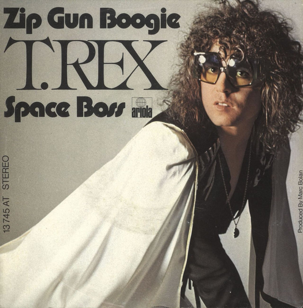 T-Rex / Tyrannosaurus Rex Zip Gun Boogie + Sleeve German 7" vinyl single (7 inch record / 45) 13745AT