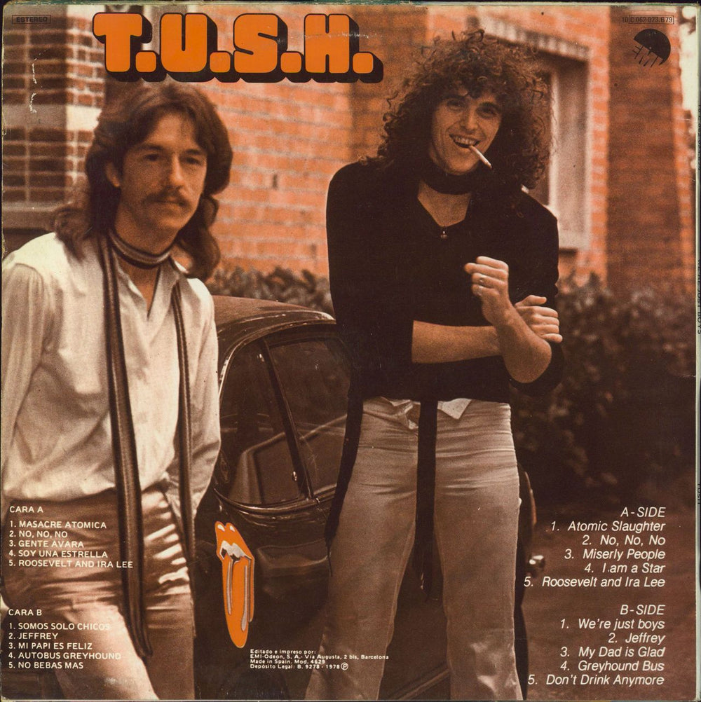 T.U.S.H. We're Just Boys (Somos Solo Chicos) Spanish vinyl LP album (LP record)