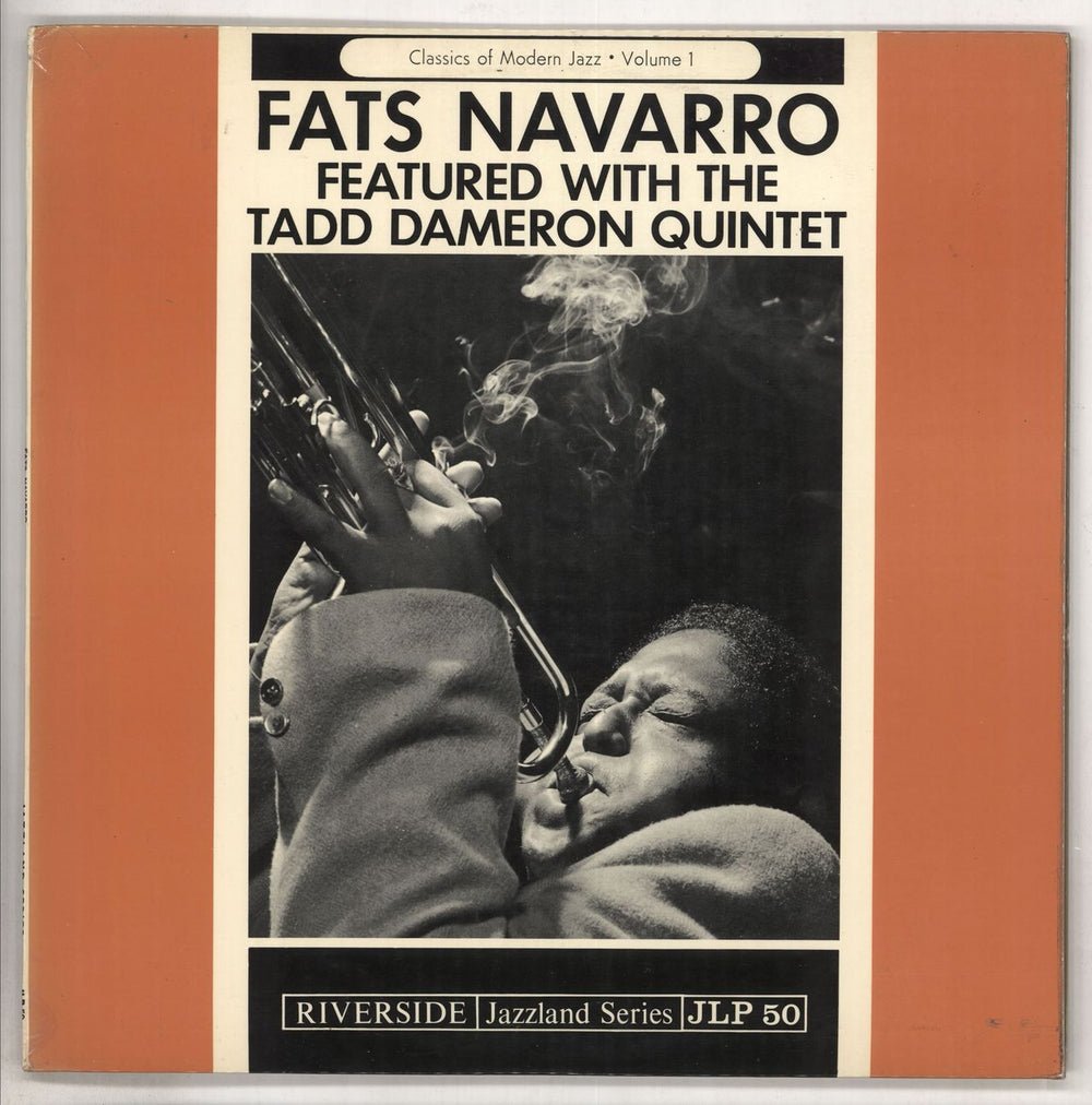 Tadd Dameron Fats Navarro Featured With The Tadd Dameron Quintet UK vinyl LP album (LP record) JLP50