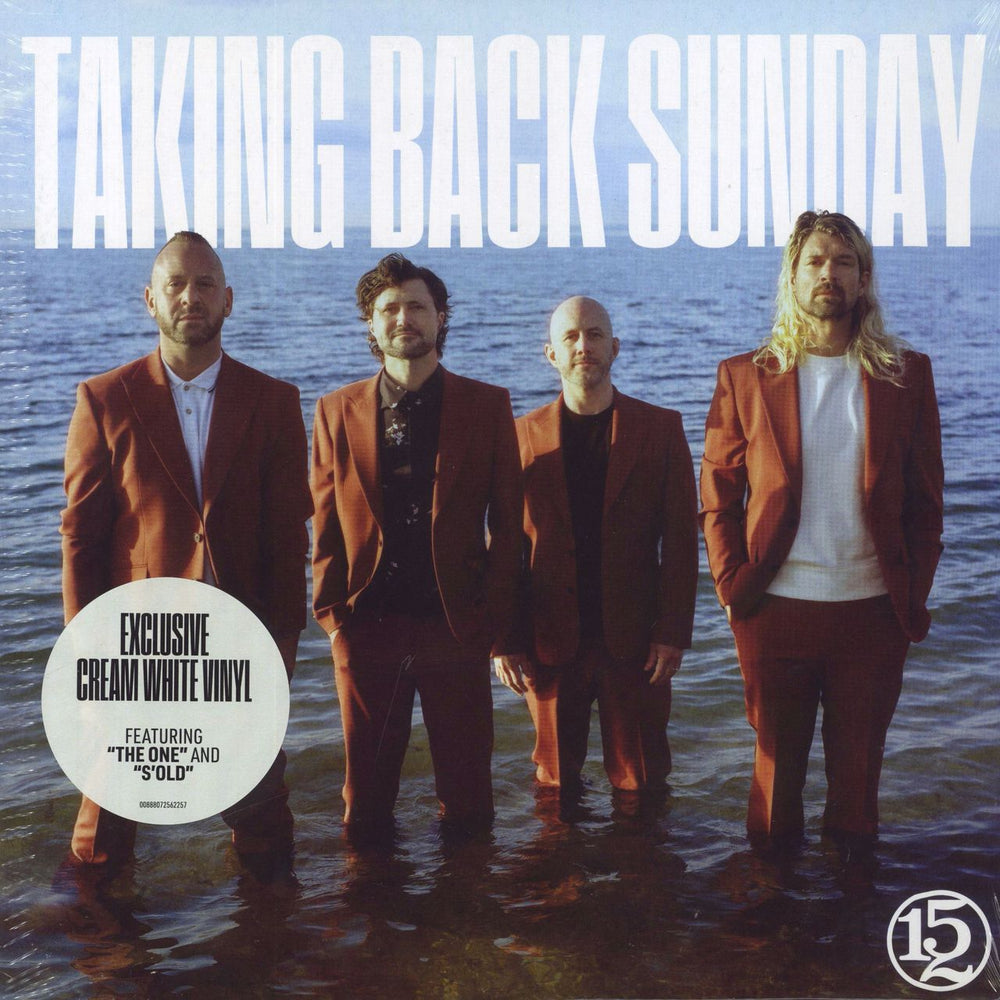 Taking Back Sunday 152 [One Five Two] - Cream White Vinyl - Sealed US vinyl LP album (LP record) 888072562257