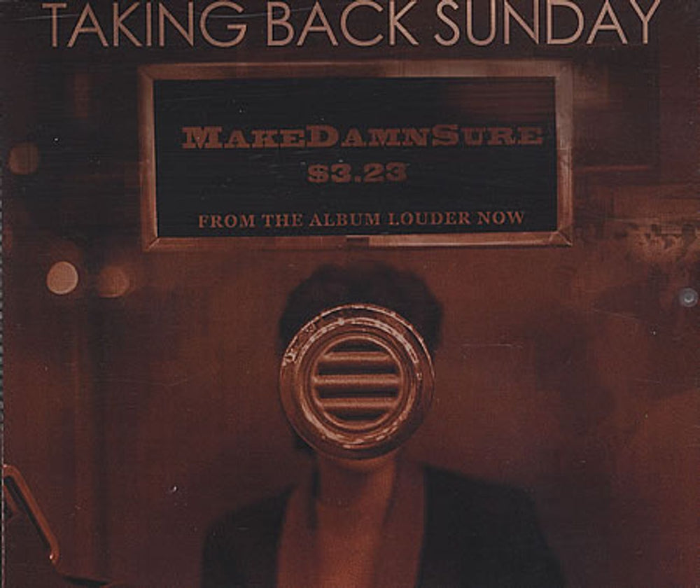 Taking Back Sunday Make Damn Sure UK Promo CD single (CD5 / 5") PR05816