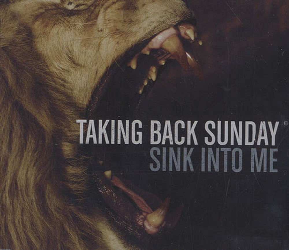 Taking Back Sunday Sink Into Me UK Promo CD single (CD5 / 5") PR017272