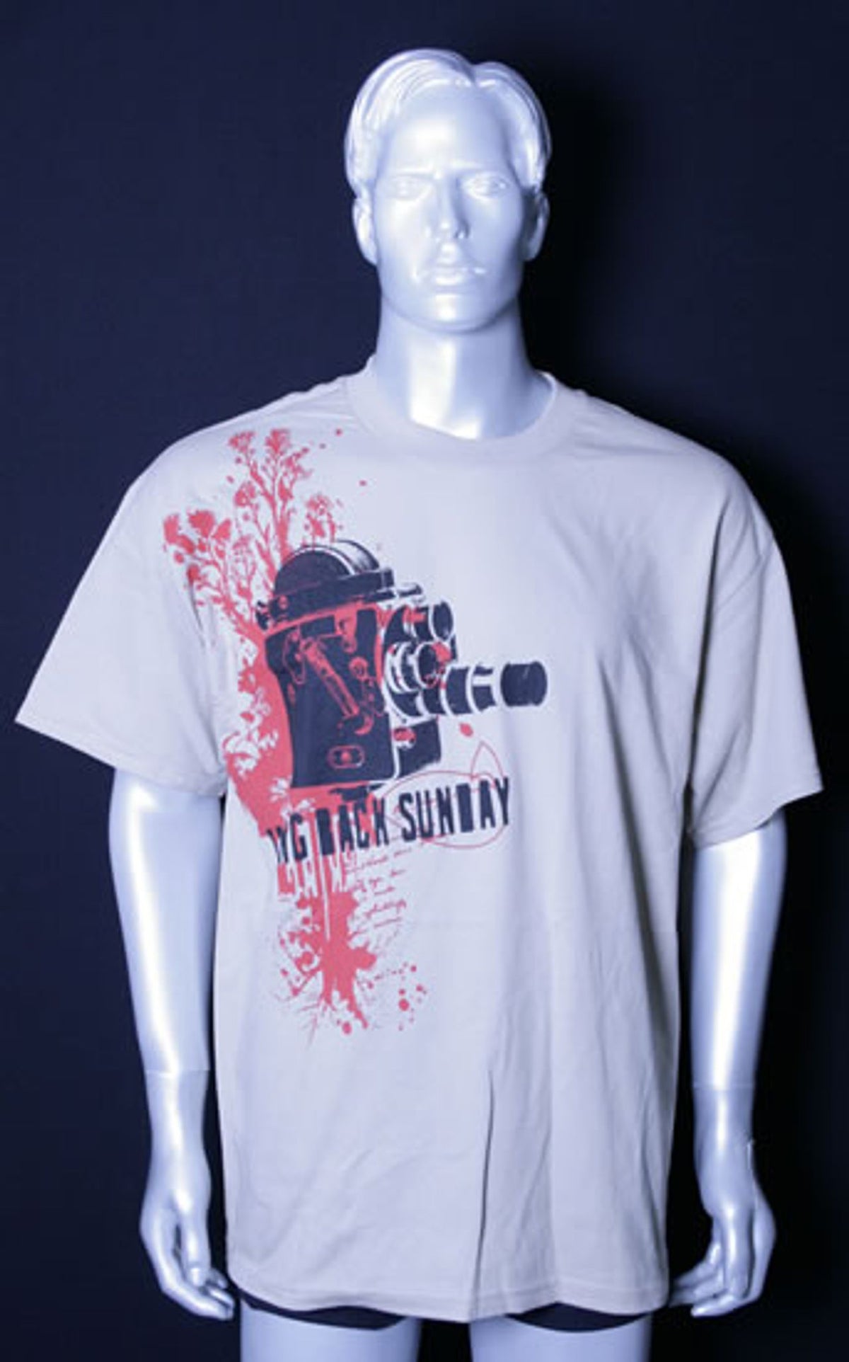 Taking Back Sunday Vintage Camera - XXL US T-shirt — RareVinyl.com