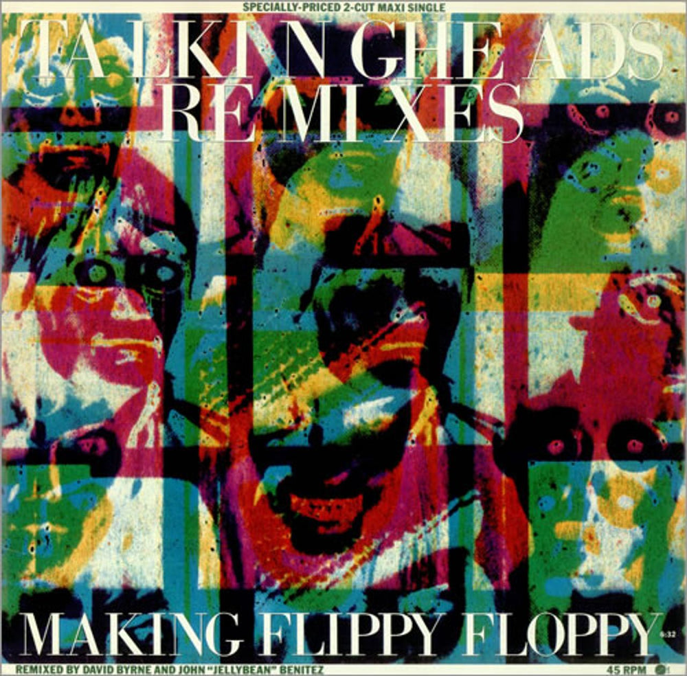 Talking Heads Slippery People / Making Flippy Floppy US 12" vinyl single (12 inch record / Maxi-single) 0-20143