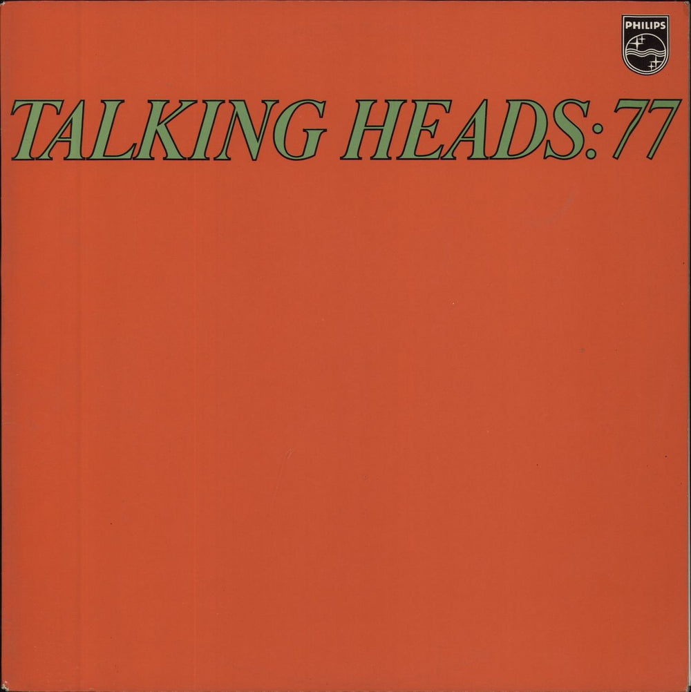 Talking Heads Talking Heads: 77 Dutch vinyl LP album (LP record) 6370813