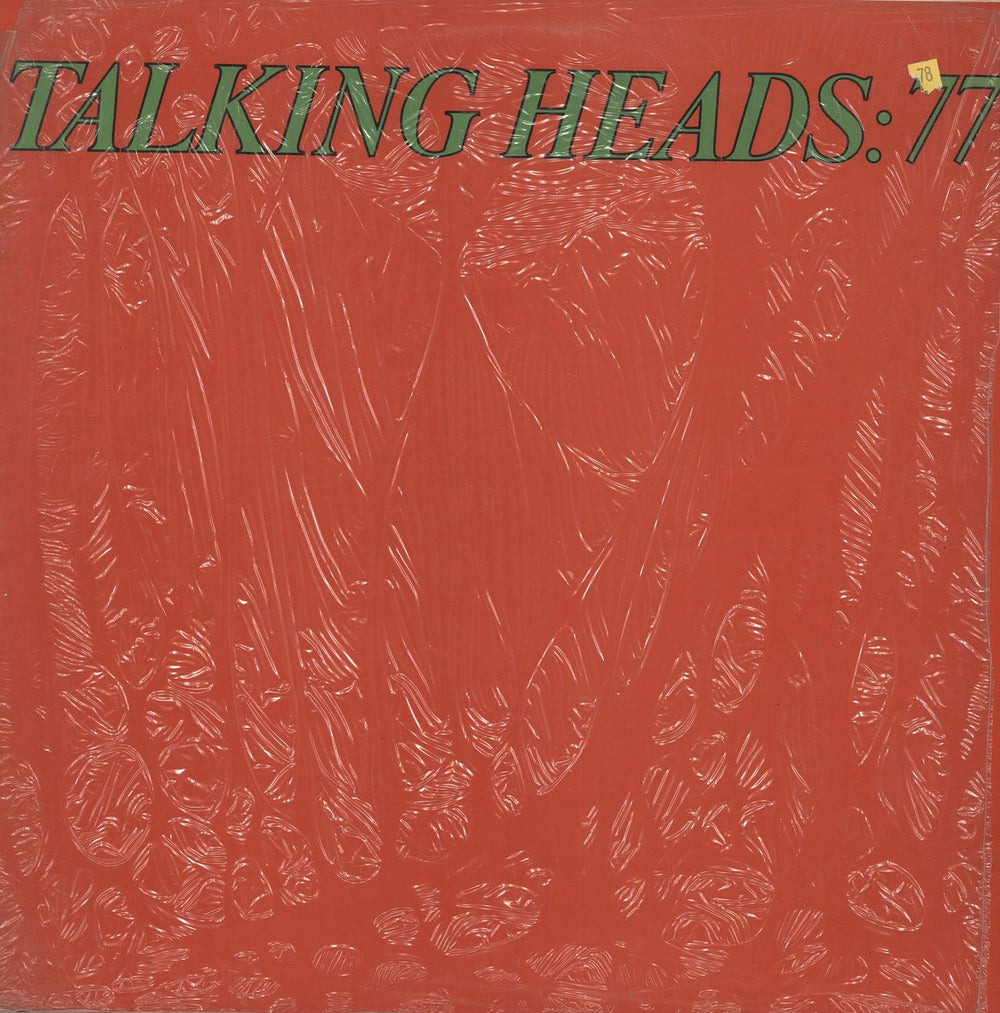 Talking Heads Talking Heads: 77 + Inner - EX UK vinyl LP album (LP record) 9103328