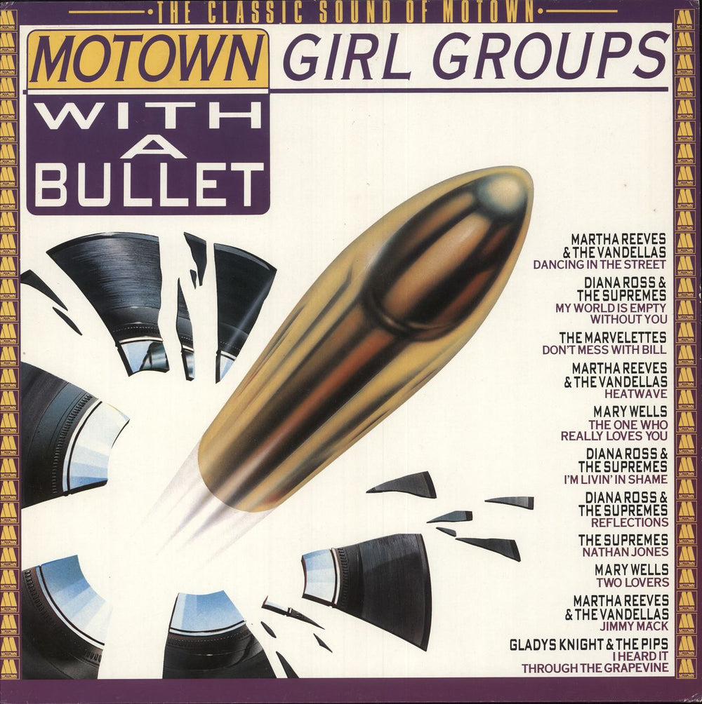 Tamla Motown Motown Girl Groups - With A Bullet German vinyl LP album (LP record) WL72144