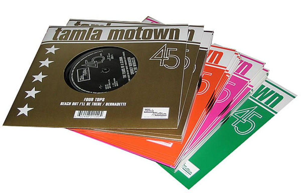 Tamla Motown Tamla Motown Singles Set - Sealed UK 7" single box set MTW7XTA305022