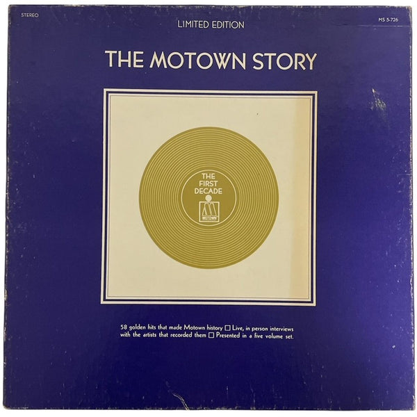 THE MOTOWN STORY 25周年 BOXセット モータウンストーリー The Motown Story (The First Twenty-Five Years) – Box Set 5 x