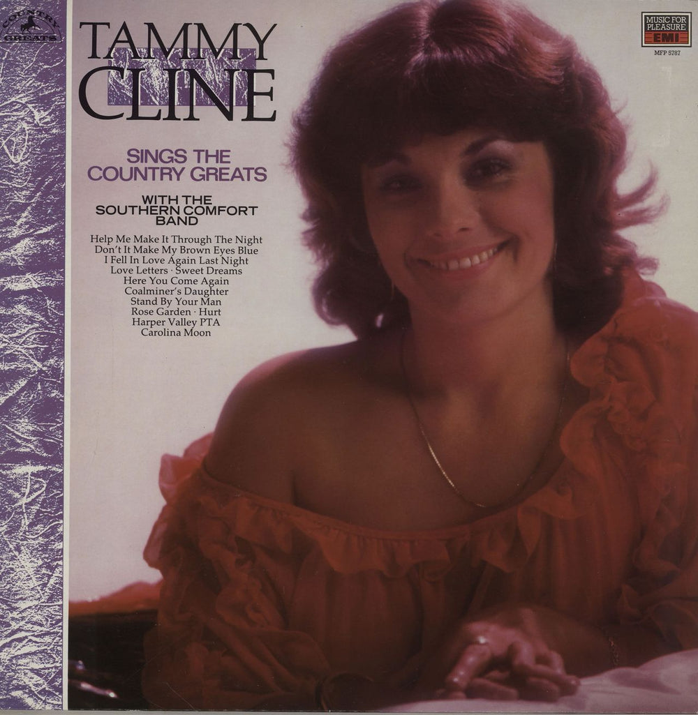 Tammy Cline Tammy Cline Sings The Great Country Hits UK vinyl LP album (LP record) MFP5787