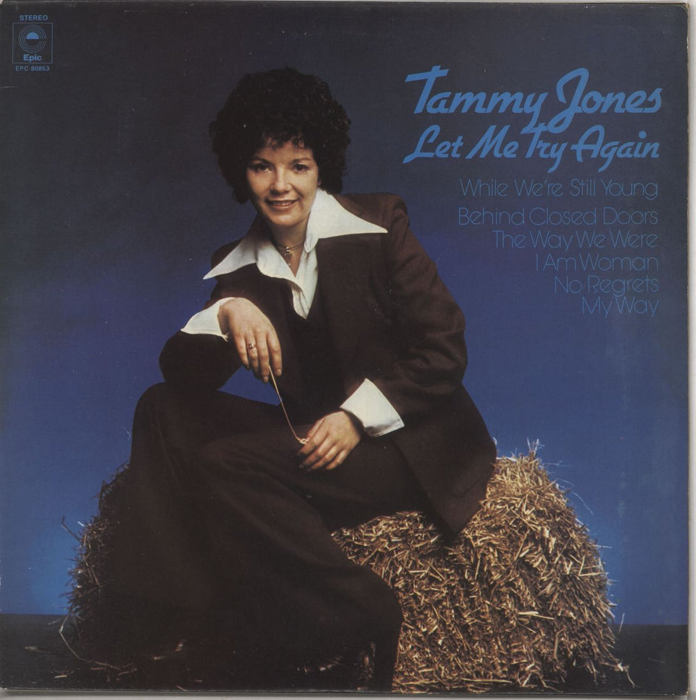 Tammy Jones Let Me Try Again UK vinyl LP album (LP record) EPC80853