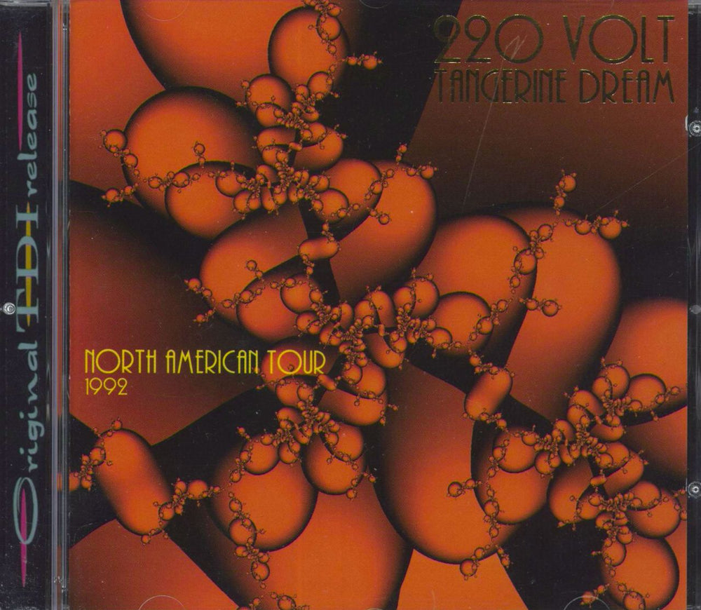 Tangerine Dream 220 Volt (North American Tour 1992) German CD album (CDLP) TDICD018