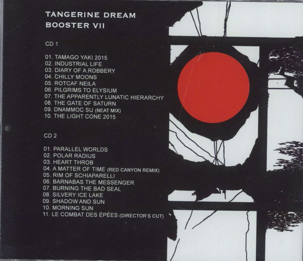 Tangerine Dream Booster VII German 2 CD album set (Double CD)