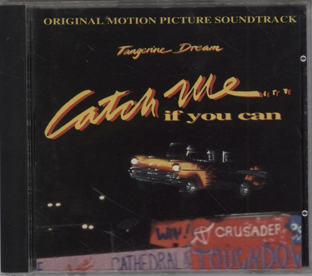 Tangerine Dream Catch Me... If You Can German CD album (CDLP) CIN2213-2